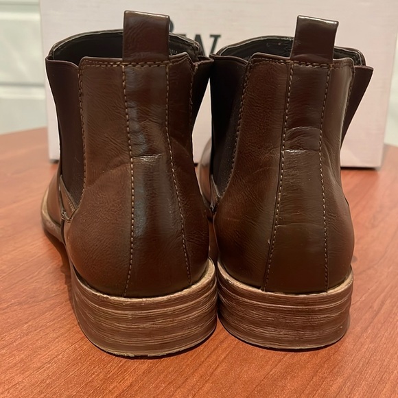 Dark Brown Leather Chelsea Boots, 8M main image 6